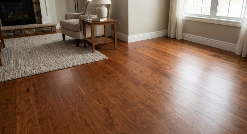 Cherry Floor Installation in Pelham, NY