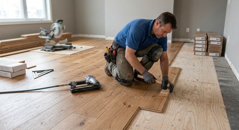 Hardwood Floor Installation in Elmont, NY