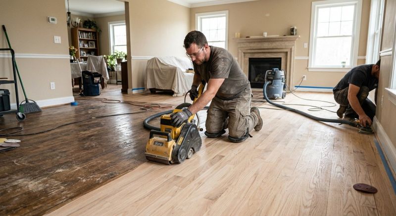 Hardwood Floor Renovation in Bergen County, NJ