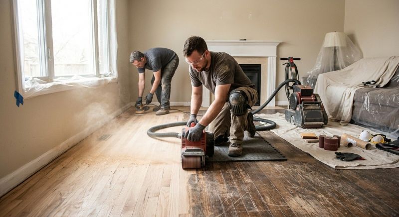 Hardwood Floor Renovation in Bergen County, NJ