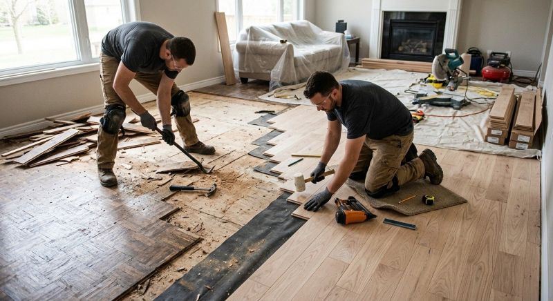 Hardwood Replacement in Elmhurst, NY