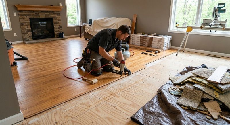 Hardwood Replacement in Jersey City, NJ
