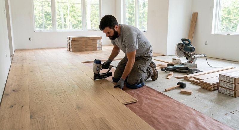 Oak Floor Installation in Bronx County, NY