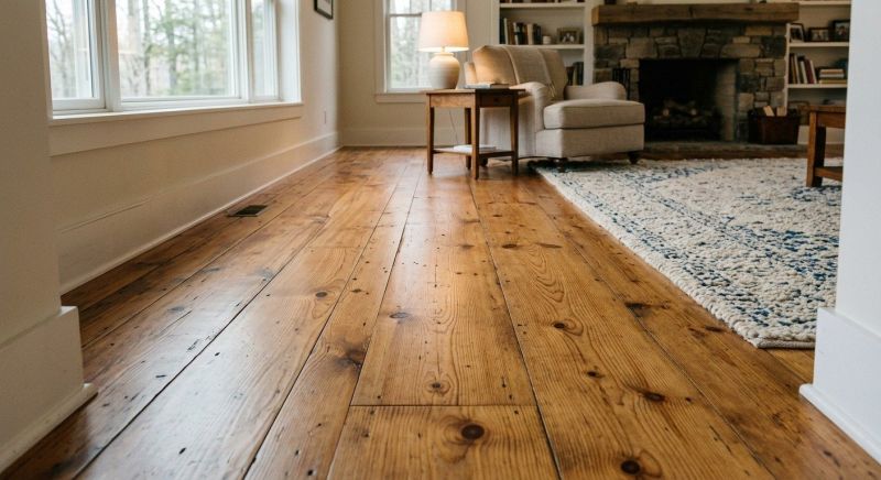 Pine Floor Installation in Bergen County, NJ