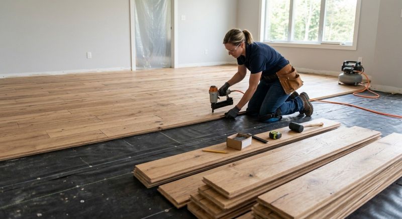 Plank Floor Installation in Bergen County, NJ