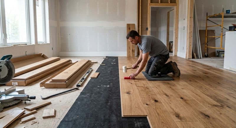 Plank Floor Installation in Bergen County, NJ