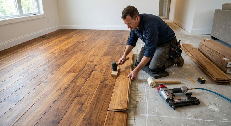 Teak Flooring Installation in Bergen County, NJ