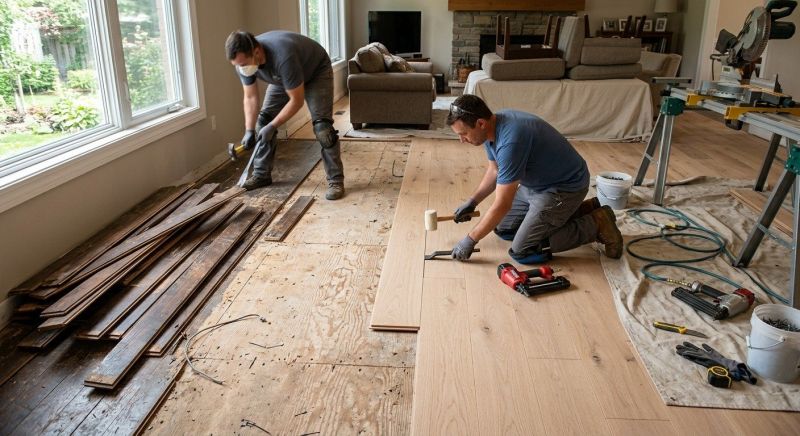 Wood Floor Replacement in Glen Rock, NJ