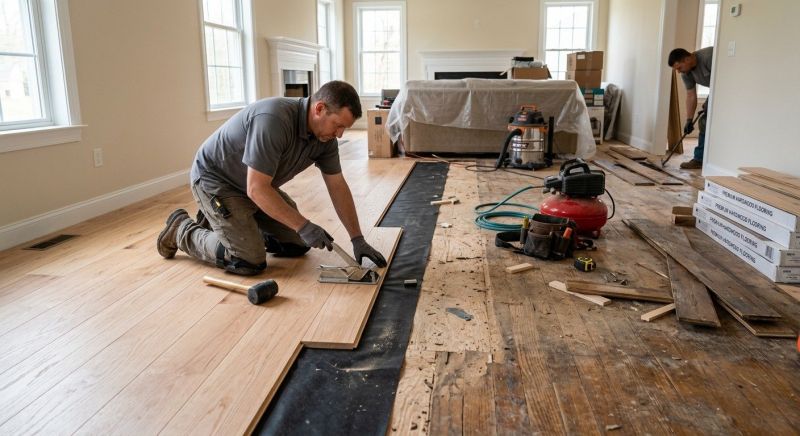 Wood Floor Replacement in Hackensack, NJ