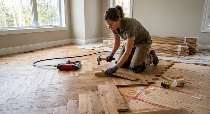 Wood Flooring Installation in Glen Cove, NY