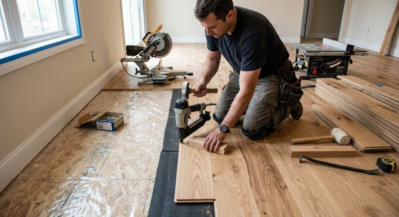 Wood Flooring Installation in Scarsdale, NY